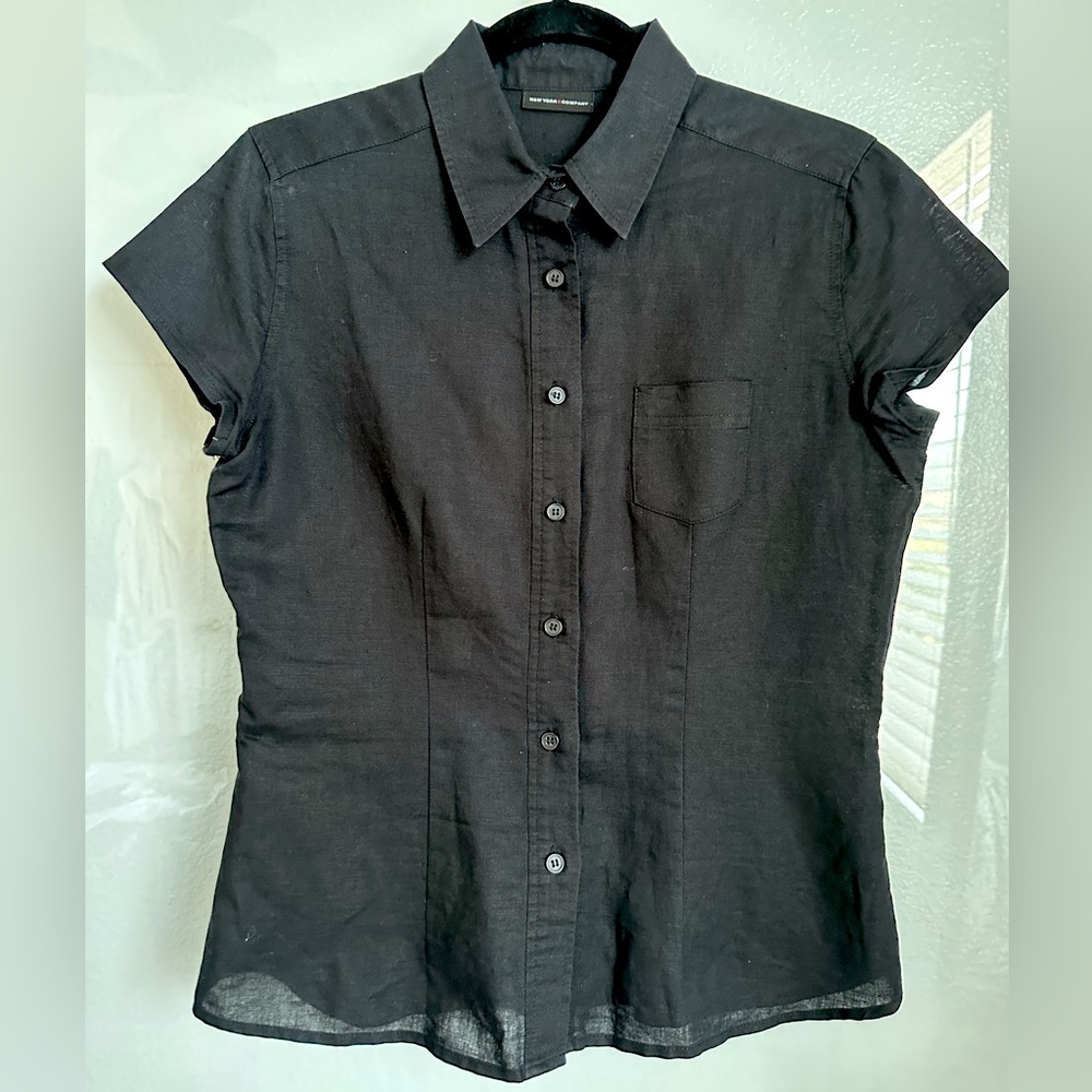 Black Button Down - image 1